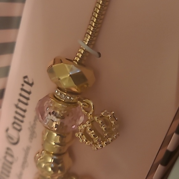 Juicy Couture Gold Charm Bracelet - Picture 6 of 9